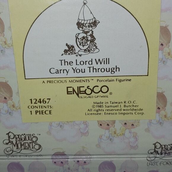 Precious Moments The Lord Will Carry You Through - Picture 2 of 7